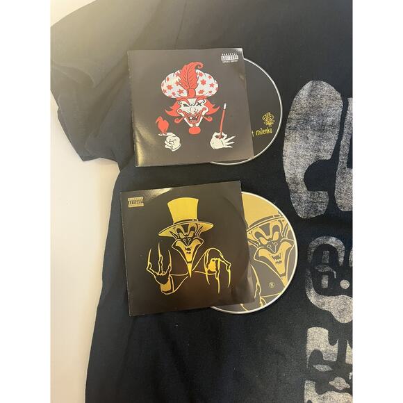 Insane Clown Posse | 2XL Blk T Shirt | 2010 Vtg | EUC | BONUS: 2 ICP CD's *read* - Picture 7 of 11